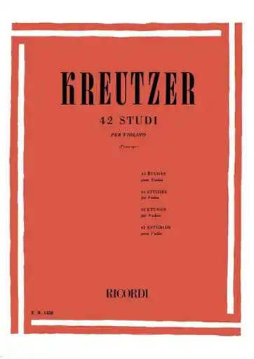 Luxury Kreutzer, R. (Principe): 42 Studies (violin)