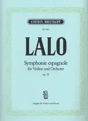 Lalo, Edouard: Symphonie Espagnole Op.21 (violin & piano) Price Drop
