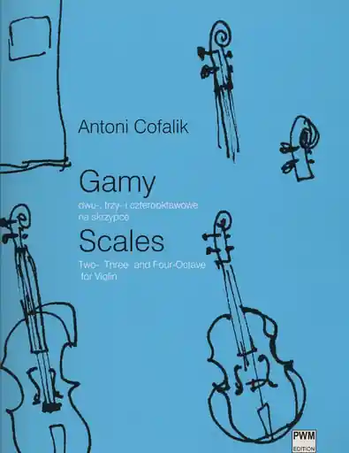 Cofalik: Scales - Two, Three, and Four Octave for Violin (violin) Genuine