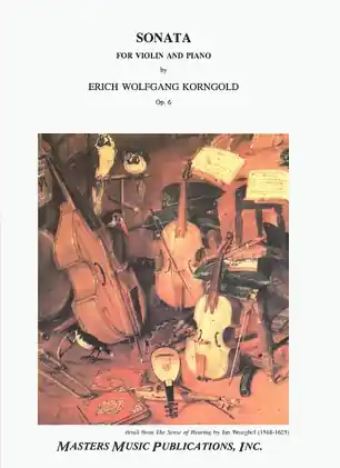 Exclusive Offer Korngold, Erich W.: Sonata Op.6 (violin & piano)