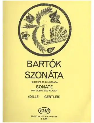 Best Choice Bartok, Bela (Gertler/Dille): Sonata (violin & piano)