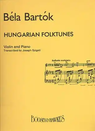 Instant Buy Bartok, B. (Szigeti): Hungarian FolkTunes (Violin and Piano)