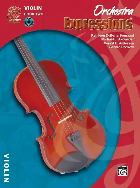 New Release Brungard, K.D.: Orchestra Expressions Book 2 (violin & CD) Alfred