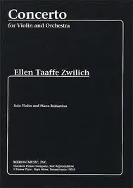 Money Back Guarantee Zwilich, Ellen Taaffe: Violin Concerto (violin & piano)