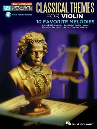 Best Seller Classical Themes for Violin-10 Favorite Melodies (audo access to playalong track included)