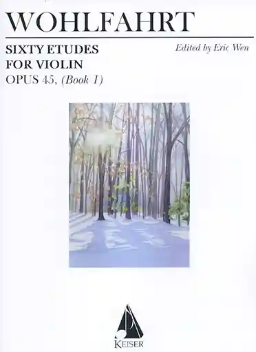 Premium Wohlfahrt, F. (Wen): 60 Etudes, Op. 45, Bk. 1 (violin)
