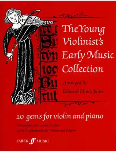 Jones, E.H.: Young Violinist's Early Music Collection (Violin & Piano) Same Day Shipping
