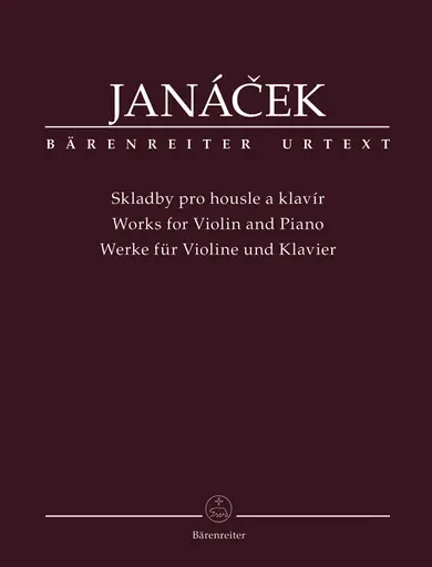 Get Yours Jancek, Leos (Krejci & Nemkova): Works for Violin and Piano, Barenreiter