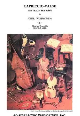 Wieniawski, Henri: Capriccio-Valse Op.7 (violin & piano) Best Price