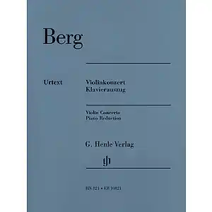 Berg, Alban (Kube): Violin Concerto (violin & piano) Shop Now