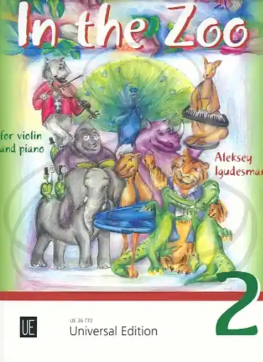 Fresh Stock Igudesman: (score/parts) In the Zoo, Vol.2 (violin & piano) Universal Edition