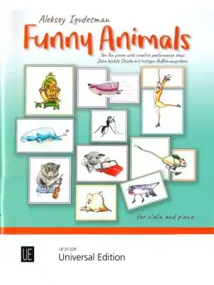 Instant Buy Igudesman: Funny Animals (violin, piano) UE