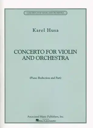Trusted Brand Husa, Karel: Concerto (violin& piano)