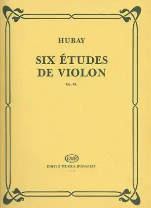 Hubay, Jeno: Six Etudes Op.63 (violin) Deal