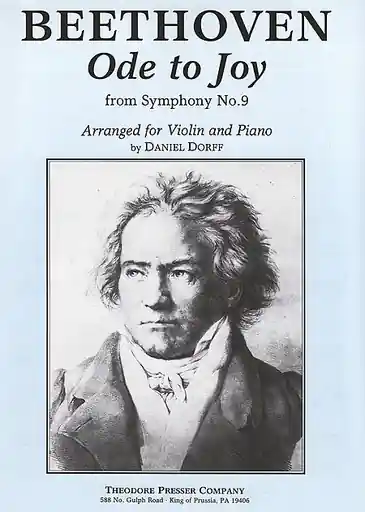 Genuine Beethoven, L.van: Ode to Joy arr. for Violin and piano