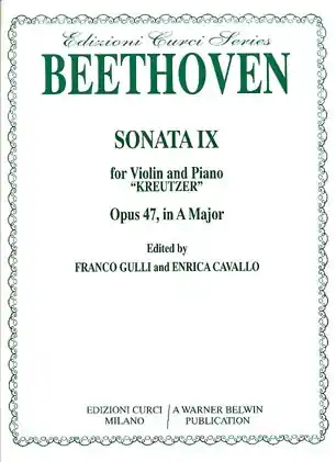 New Arrival *OUT OF PRINT* Beethoven, L.van: Kreutzer Sonata Op.47 (violin & piano)