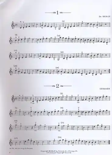 Weekend Sale Whistler, H.: First Etude Album (violin)
