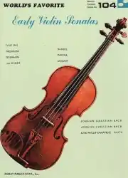 World's Favorite Early Violin Sonatas (violin & piano) Free Returns