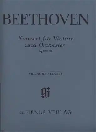Beethoven, L.van (Kojima, ed.): Concerto in D Major, Op.61, urtext (violin & piano) Affordable