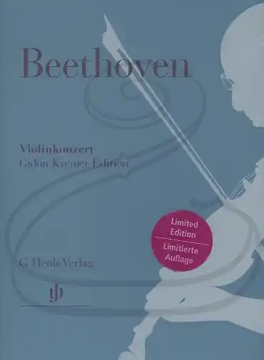 Beethoven (Kremer/Kojima): (score/parts) Concerto in D Major, Op.61 - URTEXT (violn & piano reduction) Henle Verlag Free Delivery