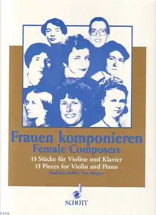 Hassle-Free Returns Heller, Barbara (ed): Female Composers-13 pieces (violin & piano)