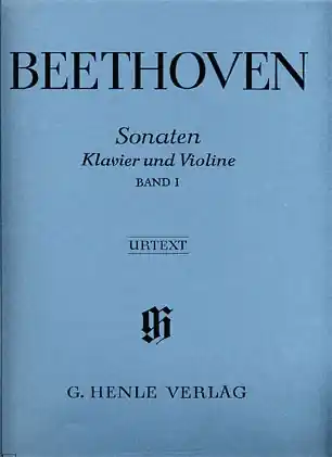 Beethoven, L.van (Brandenburg, ed.): Sonatas Vol. 1 (violin & piano) Free Returns