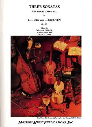 Original Beethoven, L. van (Preucil): Three Sonatas Op.12 (violin & piano)