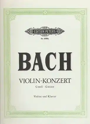 Must Have Bach, J.S. (Szigeti): Violin Concerto ingminor BWV 1056 (violin & piano)