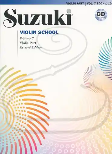 Suzuki: Violin School Vol. 7 - REVISED (violin)(CD) Clearance