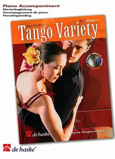 Budget Wagenmakers, Sytse: Tango Variety for Violin (piano accompaniment to Violin part)