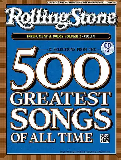 Exclusive Offer Rolling Stone Magazine: 500 Greatest Songs of All Time V. 2 (violin & cd)