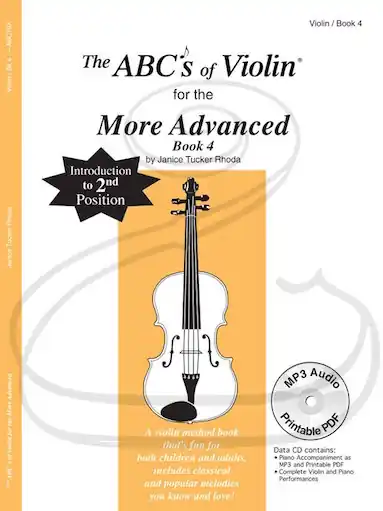 Rhoda: The ABC's of Violin for the More Advanced, Bk.4 (violin)(CD) Carl Fischer Popular