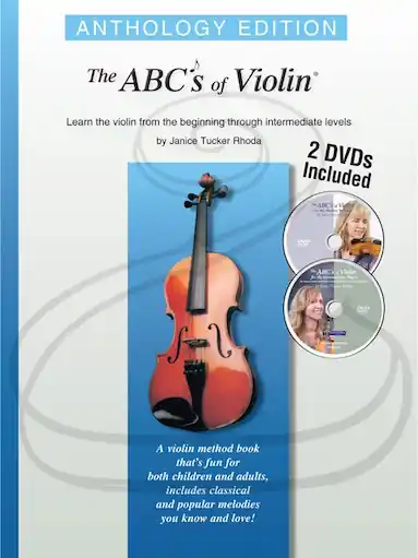 Rhoda: The ABC's of Violin -Anthology Edition (violin)(2 DVDs) Express Delivery