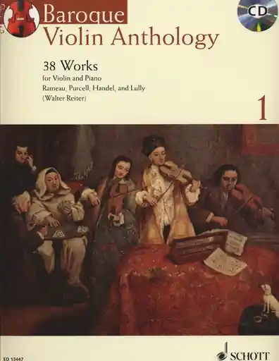 Reiter, W. (editor): Baroque Violin Anthology, Vol. 1 - 38 Works (Violin, Piano, and CD) Fan Favorite