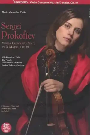 *POP* Prokofiev: Violin Concerto No.1 in D Major, Op.19 (violin)(2CDs) Music Minus One Popular