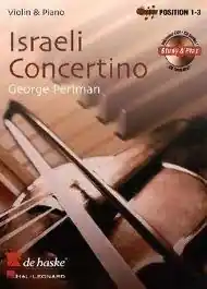 Perlman, G. : Israeli Concertino (violin & piano or CD) New Release