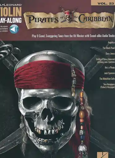 Play-Along Series Vol. 23: Pirates of the Caribbean (violin & CD) Super Sale