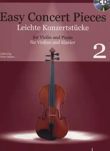 Free Delivery Mohr, P.: Easy Concert Pieces, Vol. 2 (violin, piano CD)