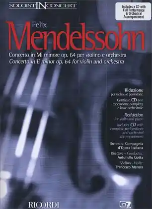 Mendelssohn, Felix: Concerto in e minor Op.64 (violin, CD, Piano) Trending
