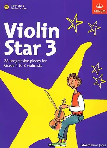 Weekend Sale Jones, Edward Huws: Violin Star 2-Student's book-28 Progressive pieces for grade 1 to 2 violinists