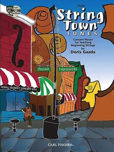 Direct From Manufacturer Gazda, Doris: String Town Tunes (violin & CD)