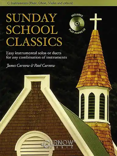 Curnow, James & Paul: Sunday School Classics (violin & CD) (2 violins & CD) Modern