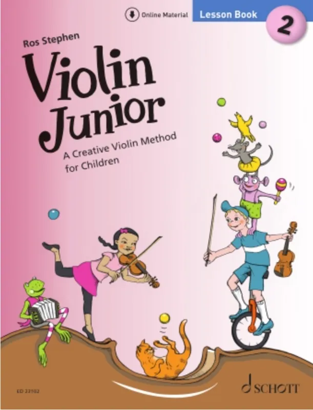 Trusted Brand Stephen: Violin Junior: Lesson Book 2 (violin) SCHOTT | Metzler Violins