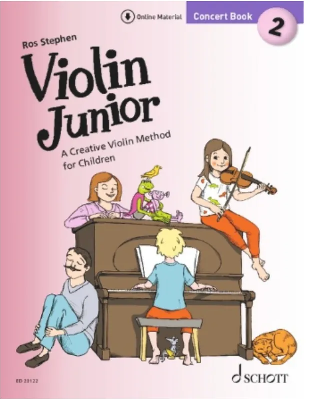 Stephen: Violin Junior: Concert Book 2 (violin) SCHOTT | Metzler Violins Buy Today