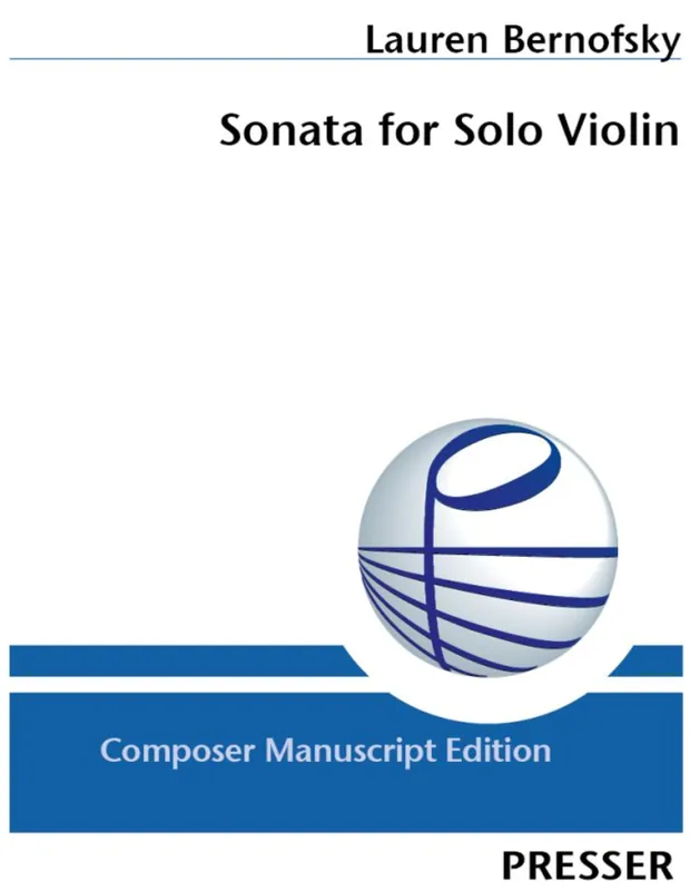 Fan Favorite Bernofsky: Sonata (violin) PRESSER
