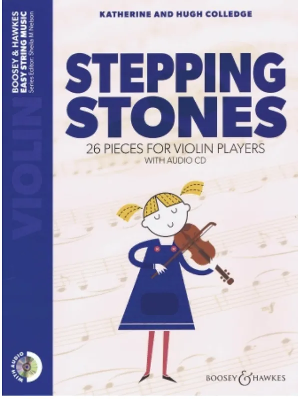 Certified Colledge: Stepping Stones 26 Pieces for Violin Players (violin & audio))
