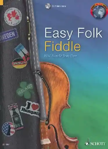 Swan, Vicki and Jonny Dyer: Easy Folk Fiddle (violin & CD) Affordable