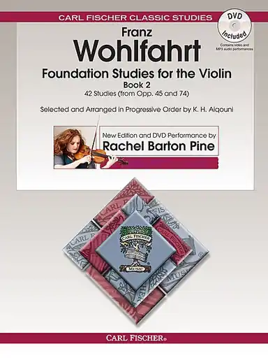 Cheap Wohlfahrt, Franz (Pine) Foundation Studies for the Violin Bk. 2 (book & DVD contains video & MP3 Audio performance)