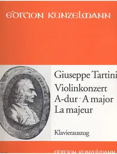 Tartini, G.: Violin Concerto in A Major, D 92 (violin & piano) Markdown