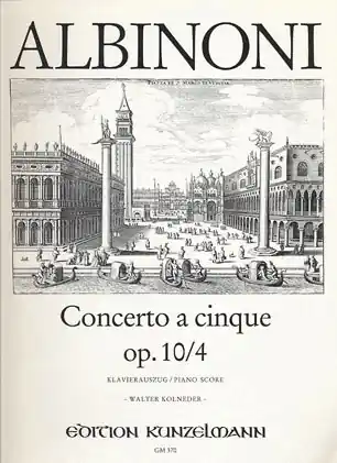 Fresh Stock Albinoni, T.: Concerto Op10/4 in g (violin & piano)